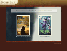 Tablet Screenshot of davidliss.com